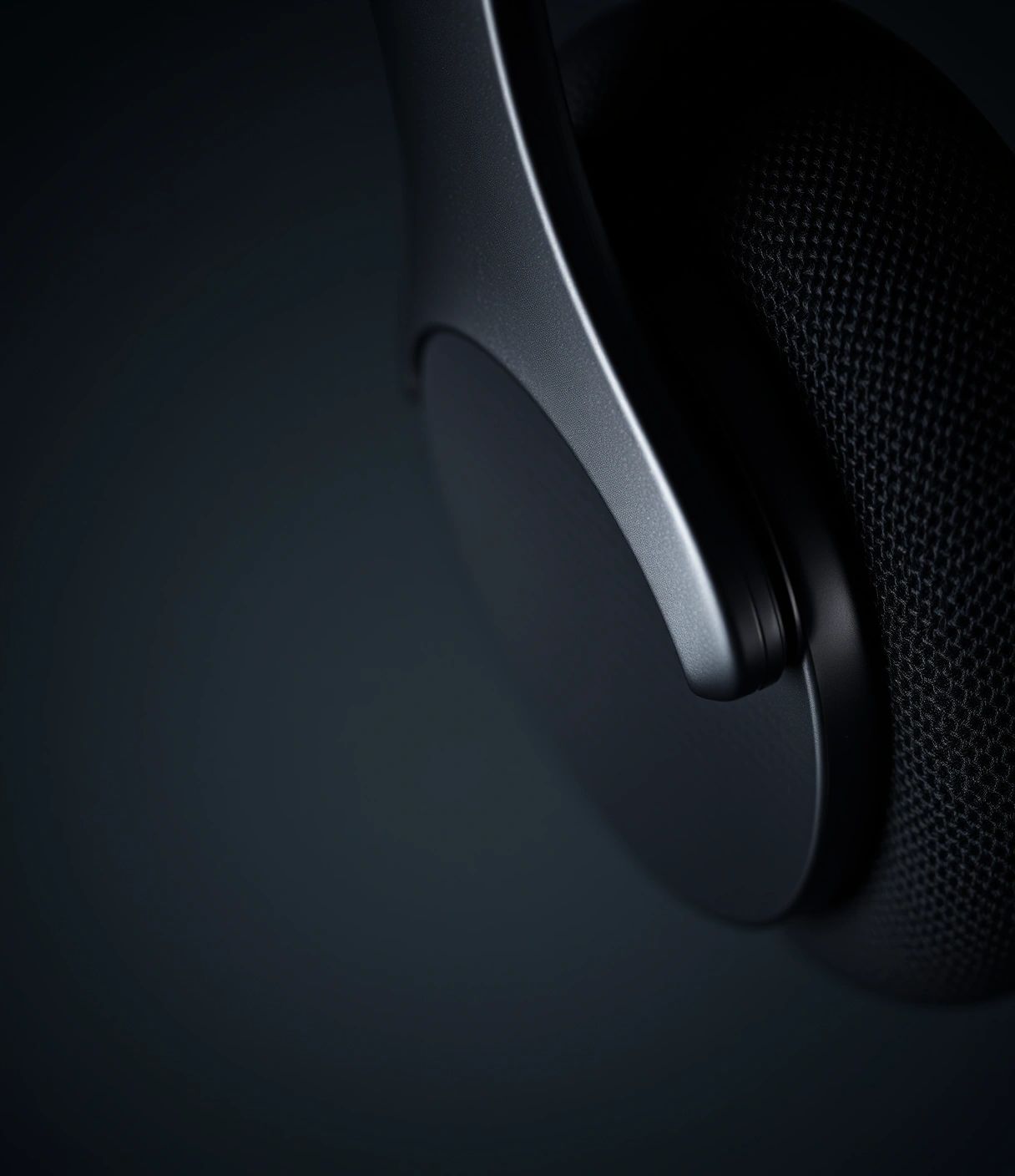 Detail view of Aura One adaptive noise cancellation microphone array